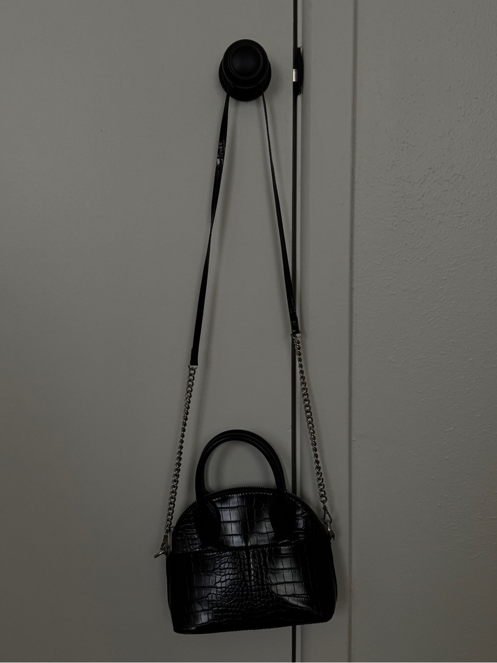 Zara croc bag